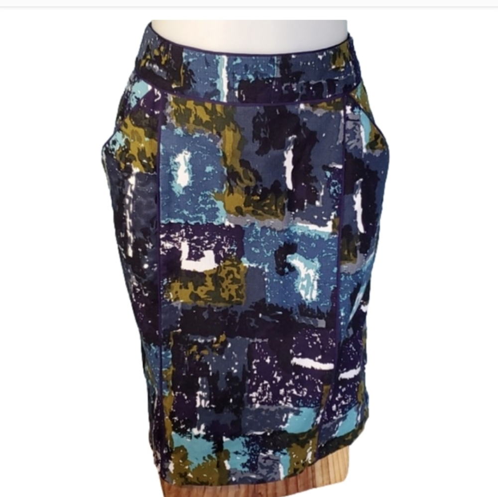 Tabitha funky multicolored skirt with pockets